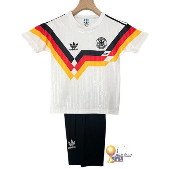 Home Conjunto De Bambino Germania Retro 1990 Bianco