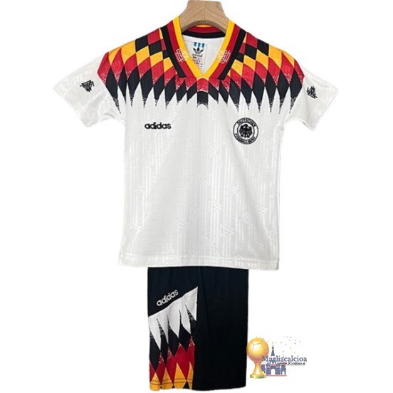 Home Conjunto De Bambino Germania Retro 1994 Bianco