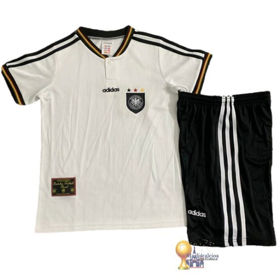 Home Conjunto De Bambino Germania Retro 1996 Bianco