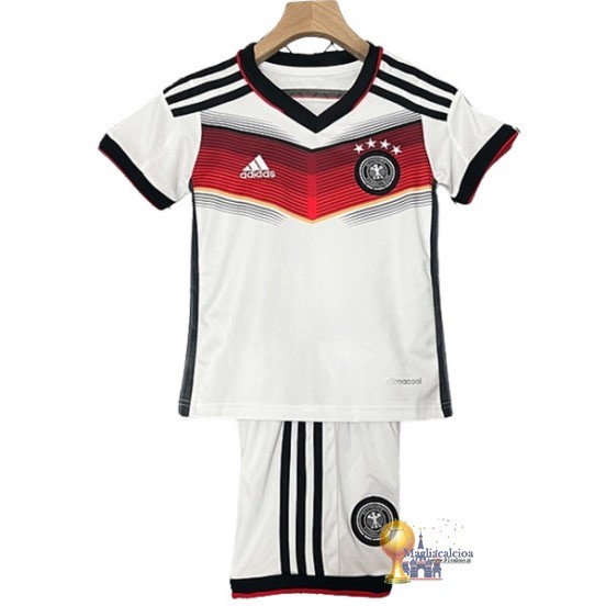 Home Conjunto De Bambino Germania Retro 2014 Bianco