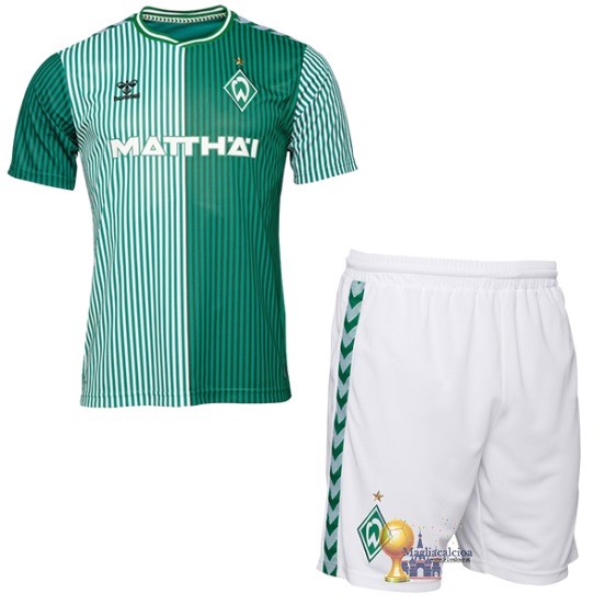 Home Conjunto De Bambino Werder Bremen 2023 2024 Verde