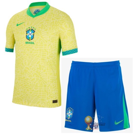 Home Conjunto De Uomo Brasile 2024 Giallo