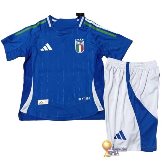 Home Jugadores Conjunto De Bambino Italia 2024 Blu