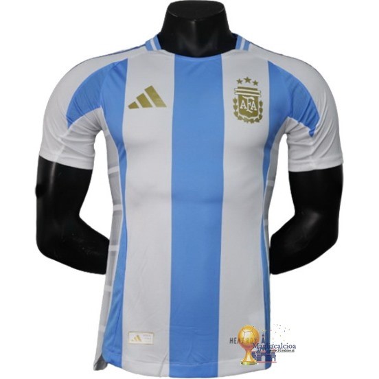 Home Jugadores Maglia Argentina 2024 Blu Bianco