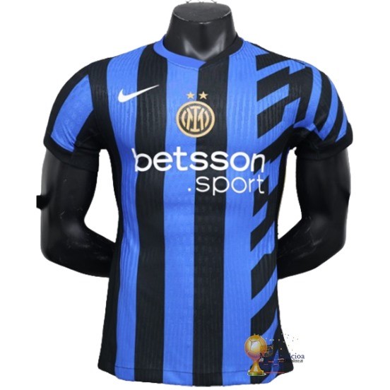 Home Jugadores Maglia Inter Milán 2024 2025 Blu Nero