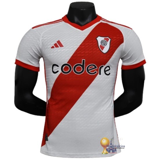 Home Jugadores Maglia River Plate 2023 2024 Bianco