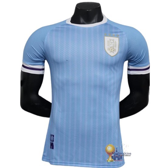 Home Jugadores Maglia Uruguay 2024 Blu