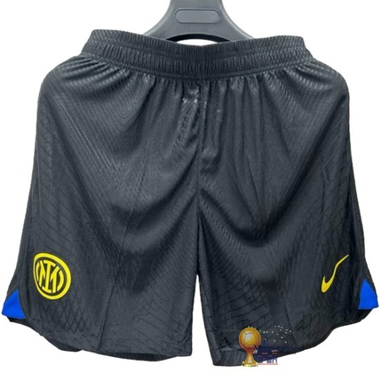 Home Jugadores Pantaloni Inter Milán 2023 2024 Nero