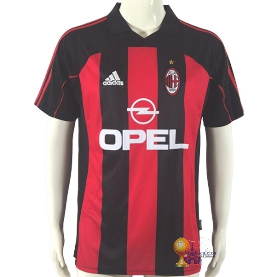 Home Maglia AC Milan Retro 2000 2002 Rosso