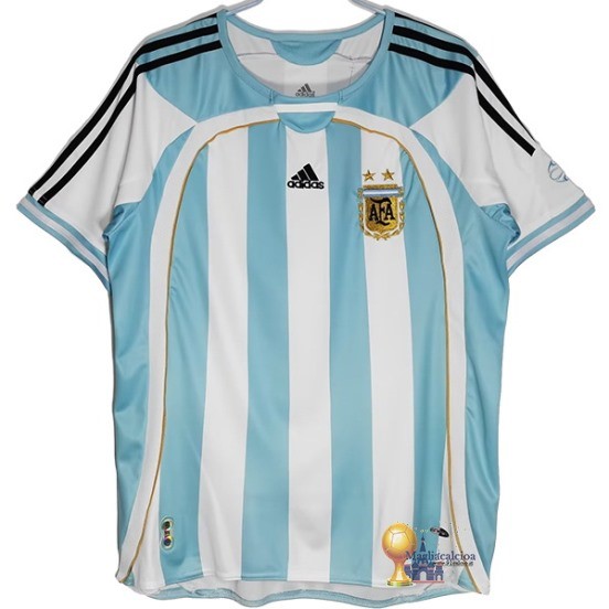 Home Maglia Argentina Retro 2006 Blu