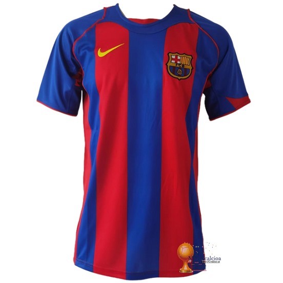 Home Maglia Barcelona Retro 2004 2005 Blu Rosso