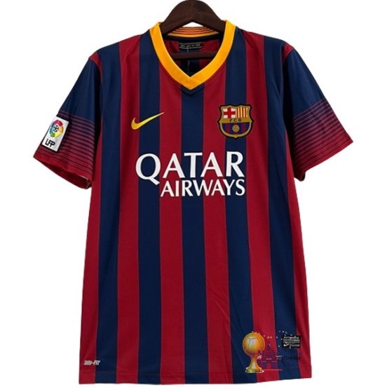 Home Maglia Barcelona Retro 2013 2014 Blu Rosso