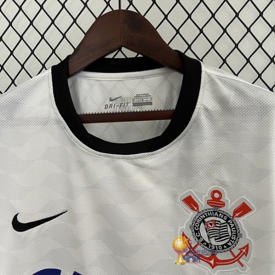 Home Maglia Corinthians Paulista Retro 2012 2013 Bianco