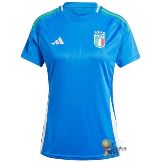 Home Maglia Donna Italia 2024 Blu