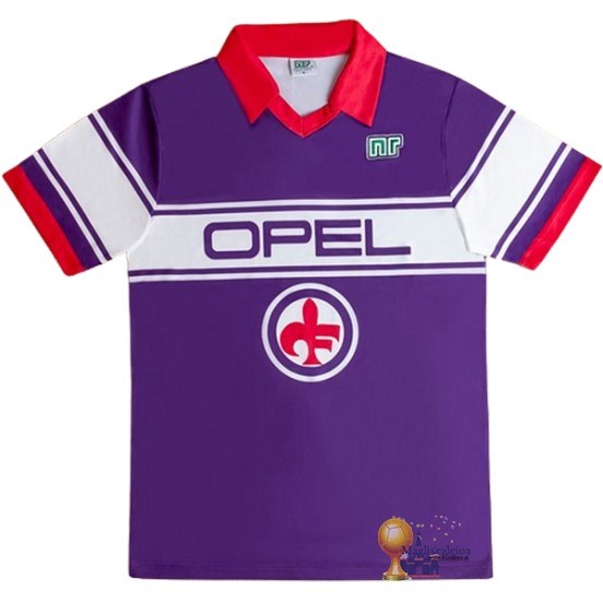 Home Maglia Fiorentina Retro 1984 1985 Purpureo