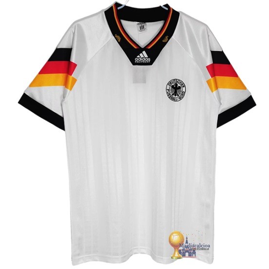 Home Maglia Germania Retro 1992 Bianco