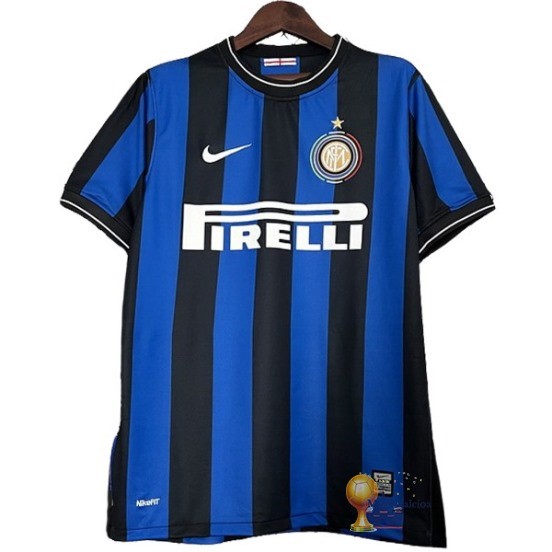 Home Maglia Inter Milán Retro 2009 2010 Blu