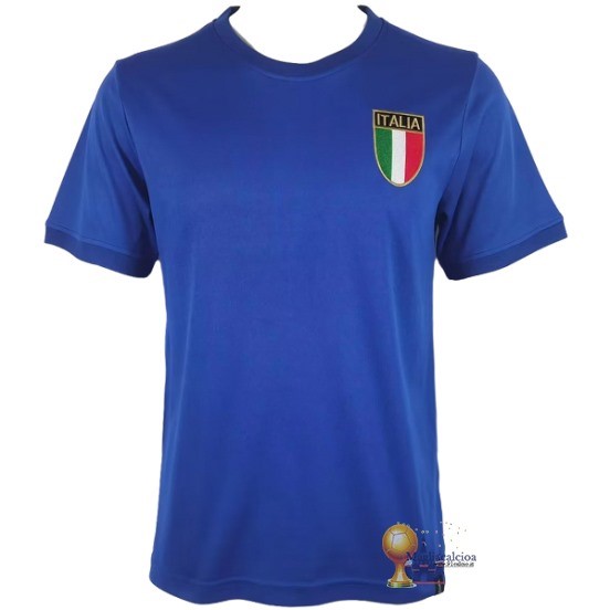 Home Maglia Italy Retro 1970 Blu