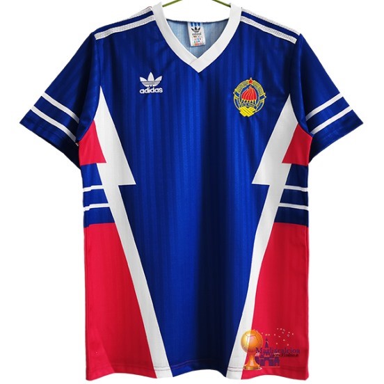 Home Maglia Jugoslavia Retro 1990 Blu