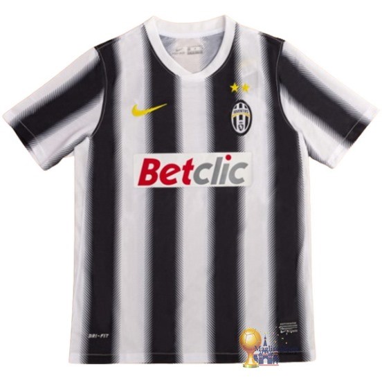 Home Maglia Juventus Retro 2011 2012 Nero Bianco