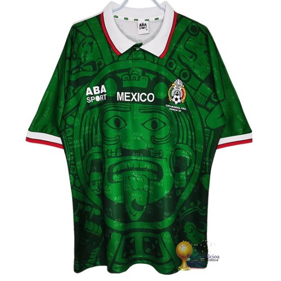 Home Maglia Mexico Retro 1998 Verde