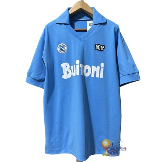 Home Maglia Napoli Retro 1986 1987 Blu