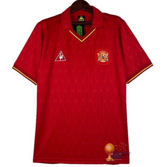 Home Maglia Spagna Retro 1990 1991 Rosso