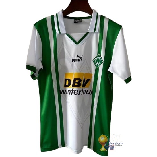 Home Maglia Werder Bremen Retro 1996 1997 Verde