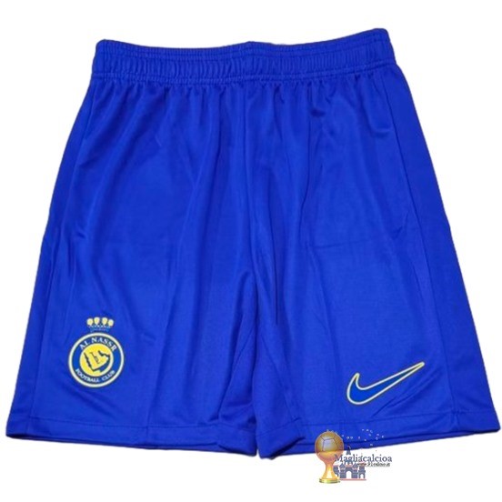 Home Pantaloni Al Nassr 2023 2024 Blu