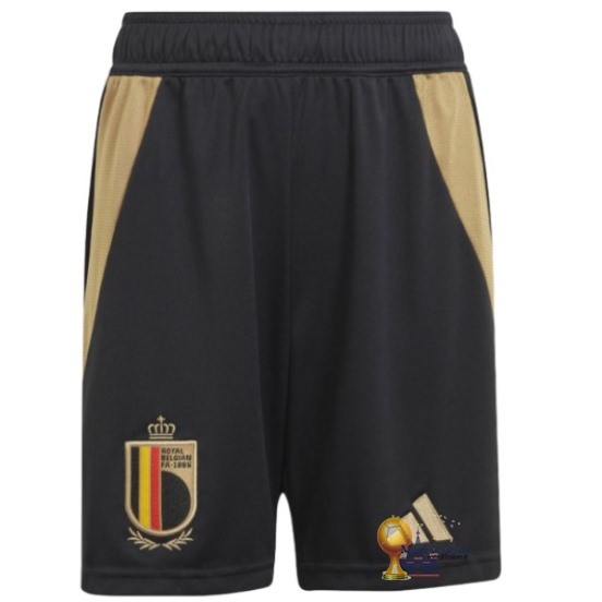 Home Pantaloni Belgio 2024 Nero