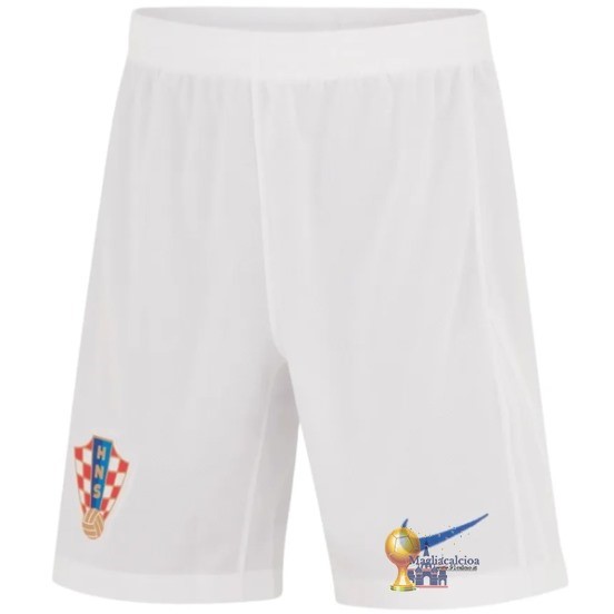 Home Pantaloni Croazia 2024 Bianco