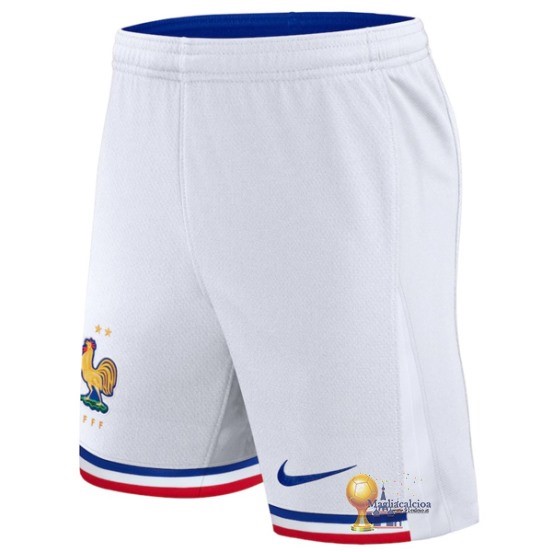 Home Pantaloni Francia 2024 Bianco