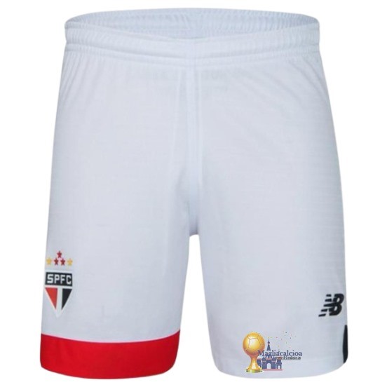 Home Pantaloni São Paulo 2024 2025 Bianco