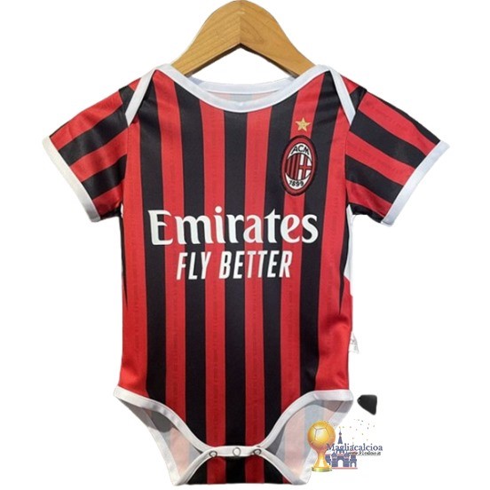 Home Tutine Bambino AC Milan 2024 2025 Rosso Nero