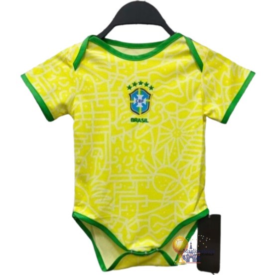 Home Tutine Bambino Brasile 2024 Giallo