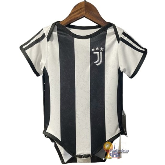 Home Tutine Bambino Juventus 24 25 Bianco Nero