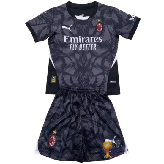 Portiere Conjunto De Bambino AC Milan 2024 2025 Nero