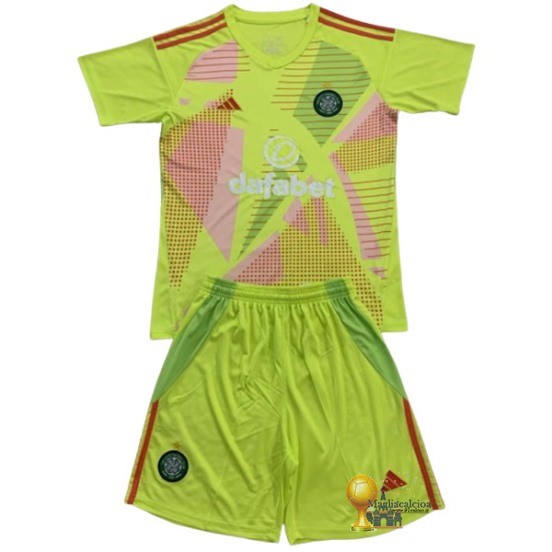 Portiere Conjunto De Uomo Celtic 2024 2025 Giallo