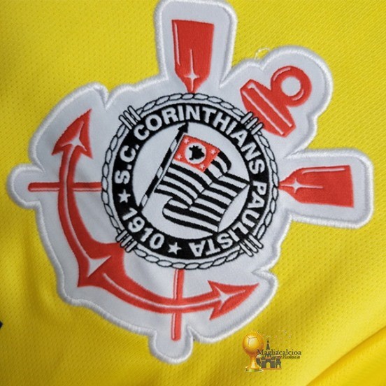 Portiere Maglia Corinthians Paulista Retro 2012 Giallo