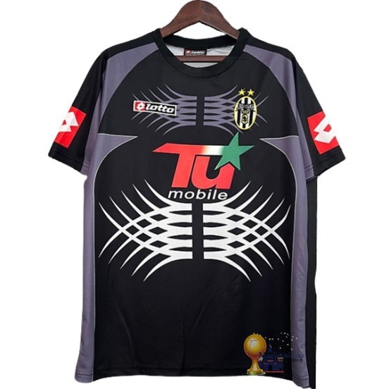 Portiere Maglia Juventus Retro 2001 2002 Nero