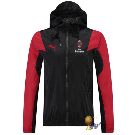 Rompevientos AC Milan 2023 2024 Nero Rosso