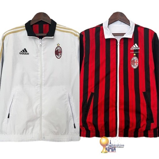 Rompevientos AC Milan 2024 2025 Bianco Rosso