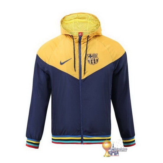 Rompevientos Barcelona 2023 2024 Giallo Blu Navy