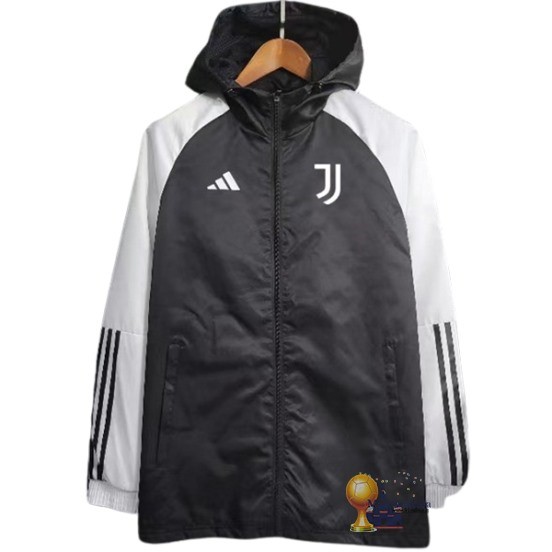 Rompevientos Juventus 2023 2024 Nero I Bianco