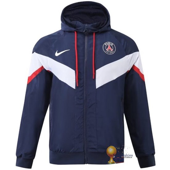 Rompevientos Paris Saint Germain 2023 2024 Blu Navy Bianco Rosso