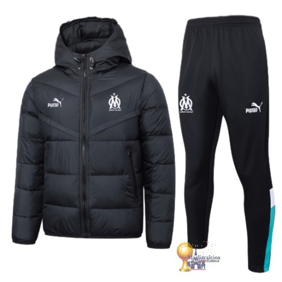 Set Completo Chaqueta De Algodón Marsella 2023 2024 Nero