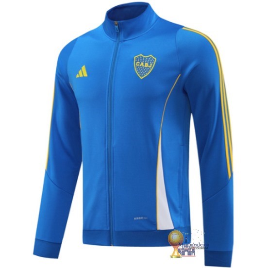 Set Completo Lunga Zip Giacca Boca Juniors 2024 2025 Blu