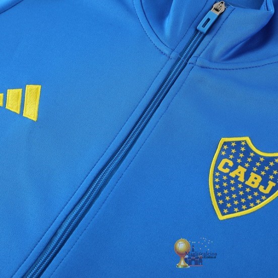 Set Completo Set Completo Lunga Zip Giacca Boca Juniors 2024 2025 Blu