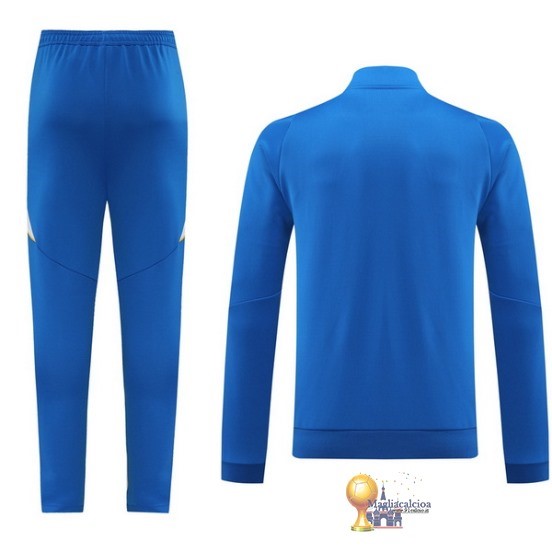 Set Completo Set Completo Lunga Zip Giacca Boca Juniors 2024 2025 Blu