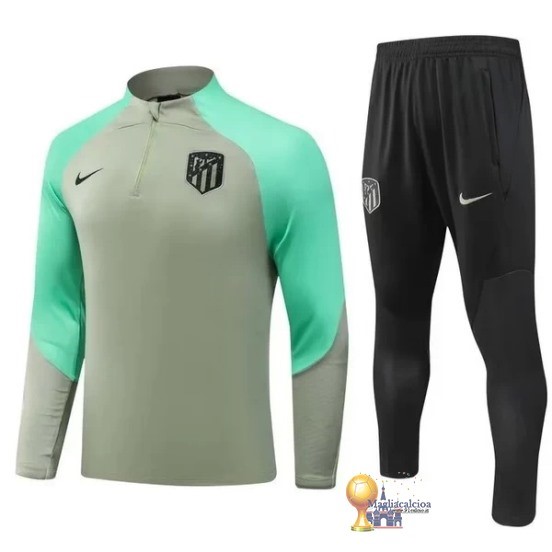 Set Completo Sudadera Formazione Atlético Madrid 2023 2024 Verde